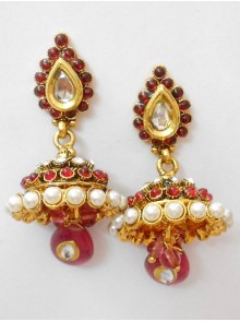 Polki Earrings